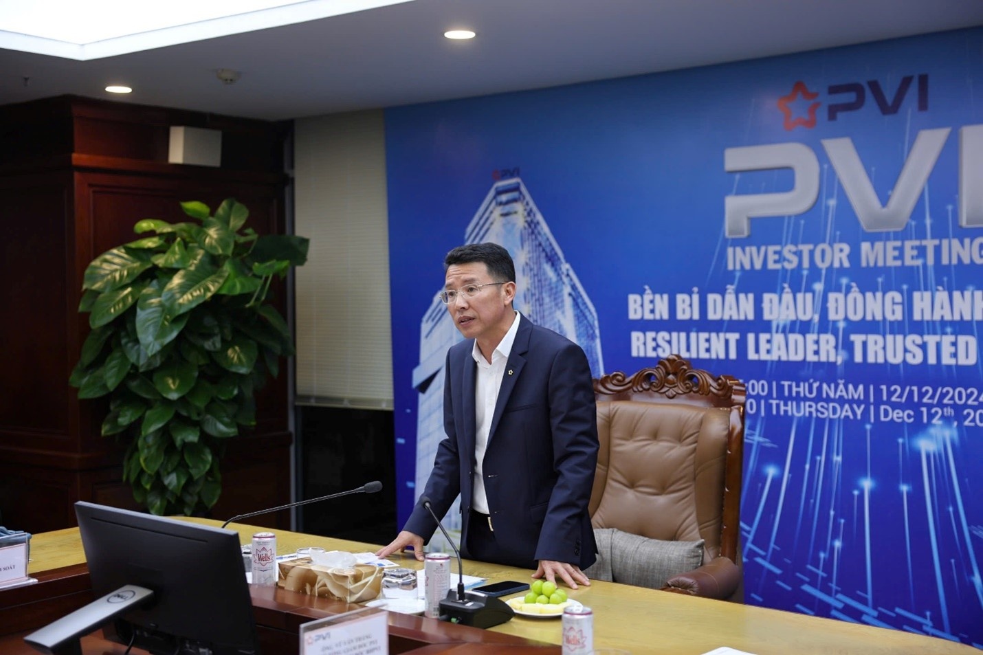 Hội nghị Nhà Đầu tư năm 2024 của PVI: Bền bỉ dẫn đầu, đồng hành tin cậy Hội nghị Nhà Đầu tư năm 2024 của PVI: Bền bỉ dẫn đầu, đồng hành tin cậy