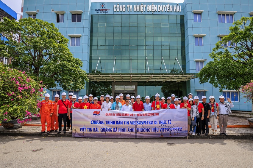 Liên doanh Vietsovpetro thăm và làm việc tại Công ty Nhiệt điện Duyên Hải Vietsovpetro thăm và làm việc tại Công ty Nhiệt điện Duyên Hải