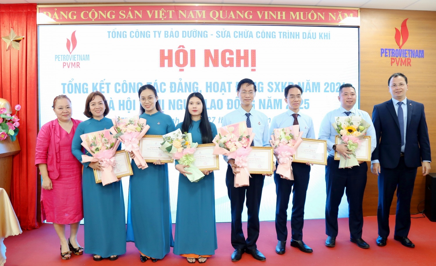 PVMR hoàn thành vượt mức các chỉ tiêu SXKD năm 2024 PVMR hoàn thành vượt mức các chỉ tiêu sản xuất kinh doanh năm 2024