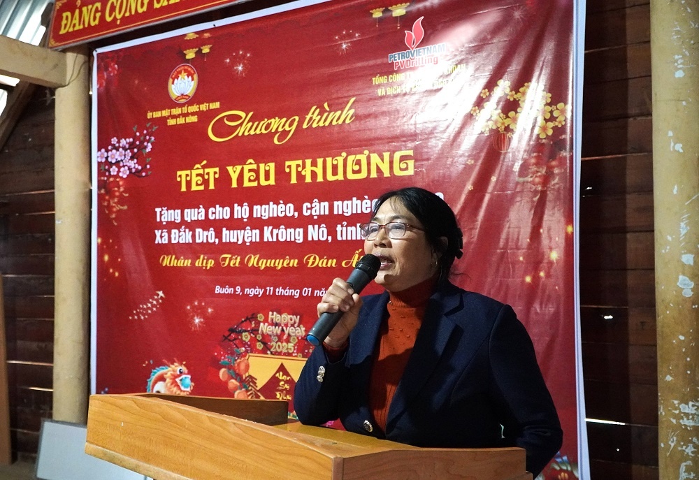PV Drilling thực hiện an sinh tại Đắk Nông dịp Tết Nguyên đán 2025