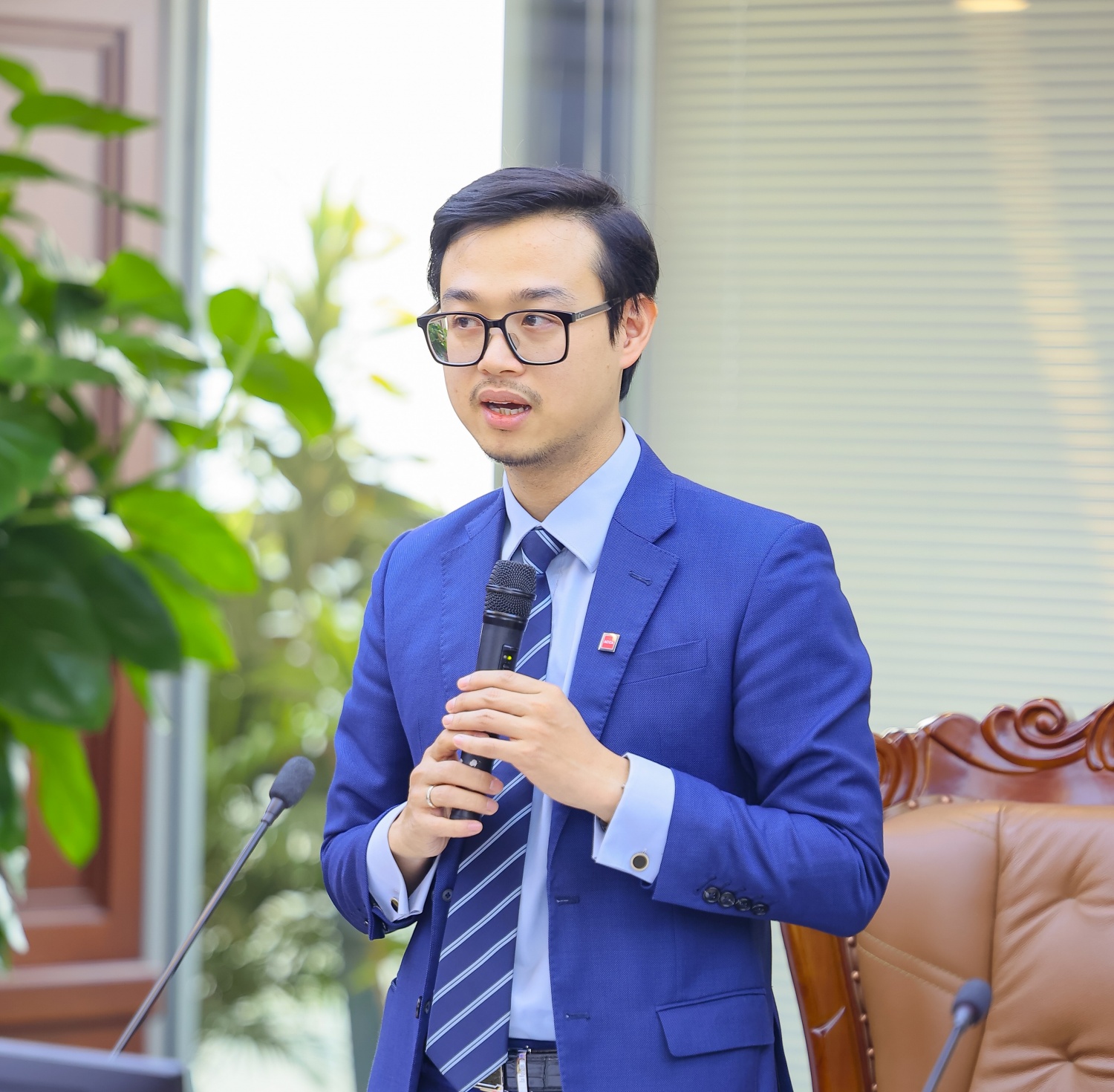 Ông Tô Quốc Hưng - Giám đốc Quốc gia ACCA Việt nam phát biểu tại buổi lễ Ông Tô Quốc Hưng - Giám đốc Quốc gia ACCA Việt nam phát biểu tại buổi lễ