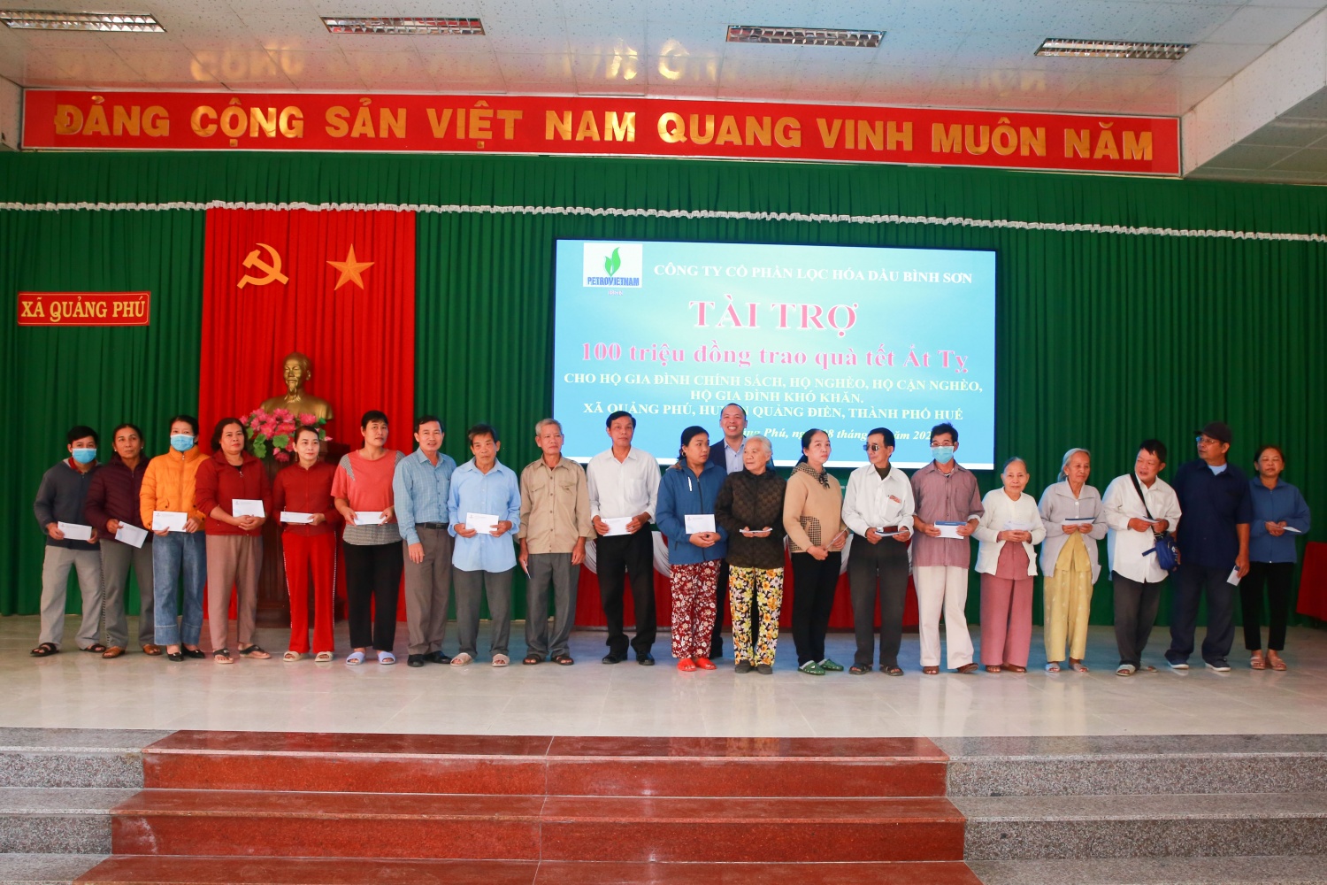 BSR thực hiện nhiều chương trình an sinh xã hội nhân dịp Tết Nguyên đán Ất Tỵ năm 2025
