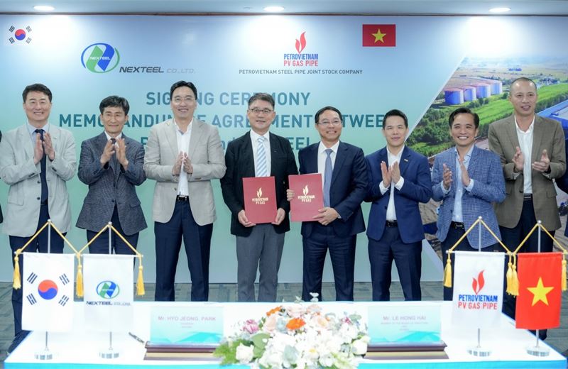 PV GAS PIPE ký thỏa thuận hợp tác toàn diện với NEXTEEL
