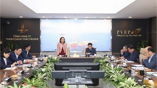 CĐ DKVN làm việc với Công đoàn PVEP về triển khai nhiệm vụ công tác năm 2025 và sắp xếp tinh gọn bộ máy