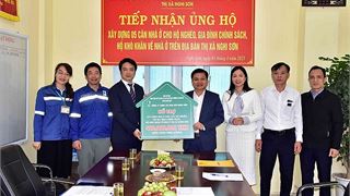 NSRP chung tay xây dựng mái ấm cho hộ nghèo tại thị xã Nghi Sơn