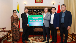 Petrovietnam lan tỏa tinh thần nghĩa tình, chia sẻ mất mát cùng nhân dân Myanmar