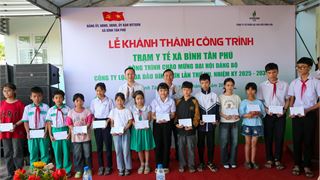 BSR khánh thành Trạm Y tế xã Bình Tân Phú, lan tỏa trách nhiệm xã hội