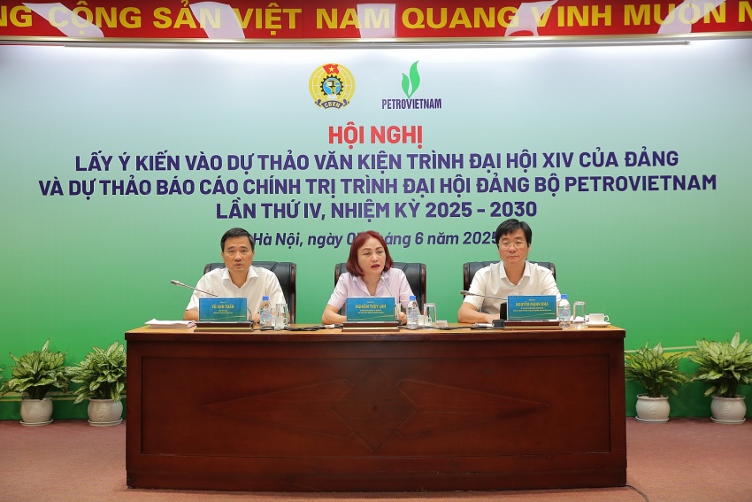 CĐ DKVN tích cực tham gia xây dựng văn kiện Đại hội Đảng bộ Petrovietnam lần thứ IV”