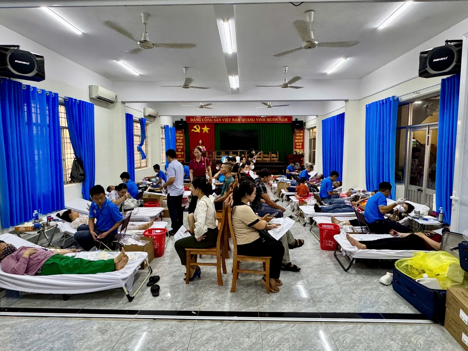 Công đoàn Vietsovpetro hưởng ứng Chương trình hiến máu tình nguyện 