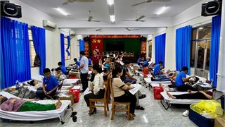 Công đoàn Vietsovpetro hưởng ứng Chương trình hiến máu tình nguyện "Nhiệt huyết người Dầu khí”