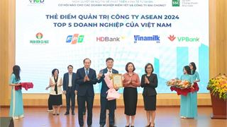 PVCFC được vinh danh Top 5 doanh nghiệp niêm yết Việt Nam có điểm quản trị cao nhất