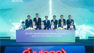 Signing PSC Block 15-1: Ensuring sustainable production output of Petrovietnam