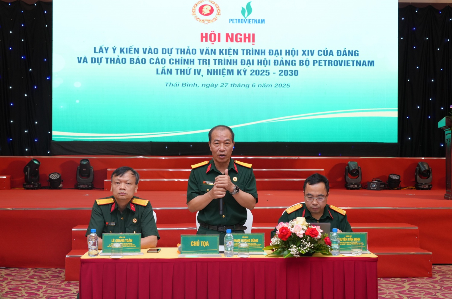 Hội CCB Petrovietnam góp ý xây dựng văn kiện Đại hội Đảng bộ Tập đoàn lần thứ IV”
