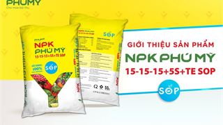 Phân bón Phú Mỹ ra mắt sản phẩm mới sử dụng 100% Kali Sulphate