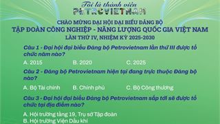 Minigame “Tôi là thành viên Petrovietnam” - Phát huy tinh thần đoàn kết, niềm tự hào và bản lĩnh Petrovietnam