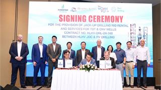PV Drilling ký Hợp đồng cung cấp 2 giàn khoan cho Hoàng Long – Hoàn Vũ JOC