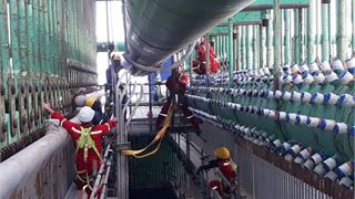 Lò hơi Long Phú 1 vào guồng lắp đặt, dự án bám sát tiến độ tổng thể