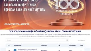 PETROSETCO góp mặt trong Top 100 Doanh nghiệp tư nhân nộp ngân sách lớn nhất Việt Nam 2025