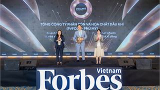 PVFCCo - Phú Mỹ đạt danh hiệu Top 50 công ty niêm yết tốt nhất và Top 25 Thương hiệu dẫn đầu Việt Nam năm 2025