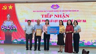 PV Power chung tay ủng hộ hỗ trợ đồng bào vùng lũ tỉnh Nghệ An