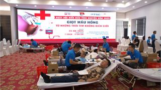 Ngày hội hiến máu tình nguyện tuổi trẻ PTSC M&C và các đơn vị: “Giọt máu hồng từ những trái tim không biên giới”