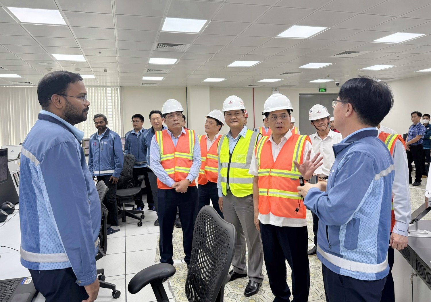 Phó Thủ tướng Bùi Thanh Sơn kiểm tra tiến độ Dự án NMĐ Nhơn Trạch 3 và 4