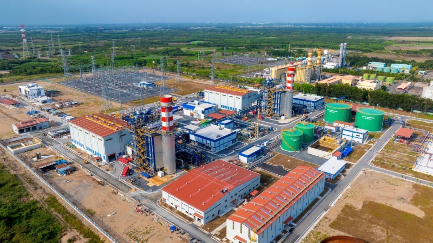 Nhà máy điện khí LNG Nhơn Trạch 3 và 4 chính thức đi vào vận hành trong năm 2025, được xem là dấu ấn nổi bật mang tính biểu tượng và chiến lược của Petrovietnam (Ảnh: Cụm dự án điện khí LNG Nhơn Trạch 3 và 4)
