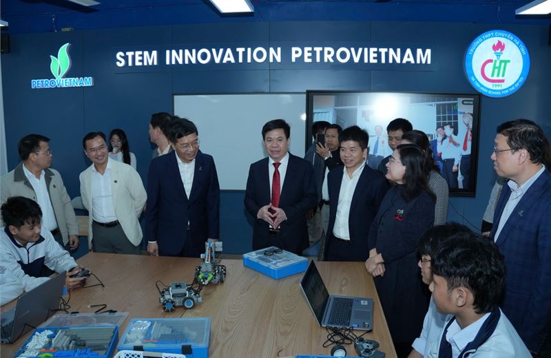 STEM Innovation Petrovietnam tiếp tục lan tỏa tại Hà Tĩnh