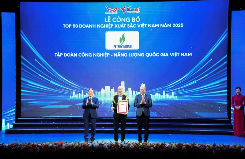 Petrovietnam khẳng định vị thế hàng đầu trong Top 500 Doanh nghiệp lớn nhất Việt Nam