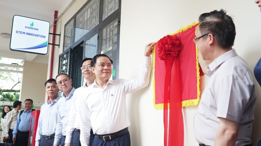 Phòng STEM tại Trường THPT Châu Thành chính thức được khánh thành.