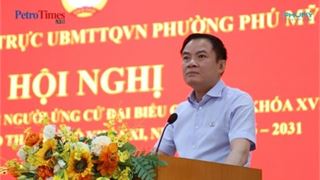 [VIDEO] Cử tri phường Phú Mỹ quan tâm vai trò Petrovietnam với an ninh năng lượng