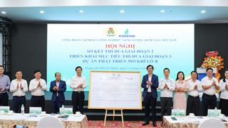 Công đoàn Petrovietnam khen thưởng các tập thể, cá nhân có thành tích xuất sắc trong thi đua giai đoạn 2, Dự án phát triển Mỏ khí Lô B