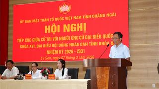 Đồng chí Cao Tuấn Sĩ, Giám đốc NMLD Dung Quất trúng cử đại biểu Quốc hội khóa XVI