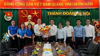 Petrovietnam chúc mừng Đoàn Thanh niên Chính phủ, Thành đoàn Hà Nội nhân kỷ niệm 95 năm Ngày thành lập Đoàn