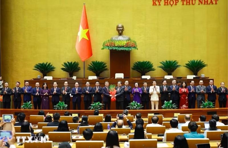 Quốc hội phê chuẩn việc bổ nhiệm Phó Thủ tướng, Bộ trưởng và thành viên khác của Chính phủ