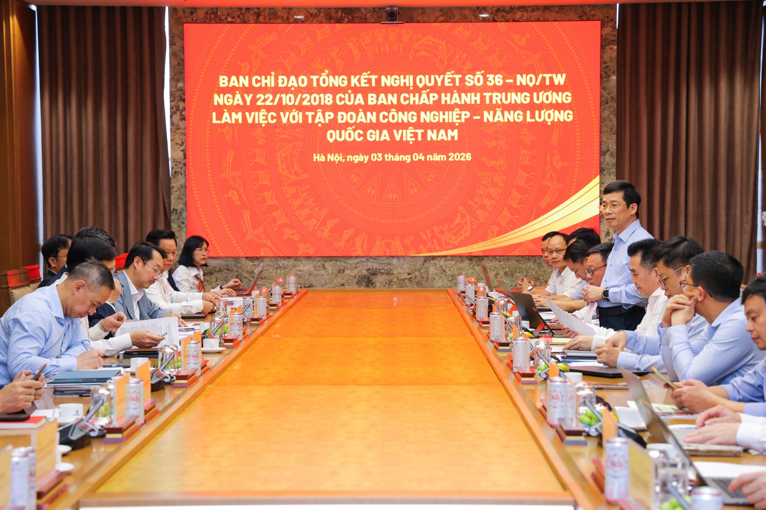 Toàn cảnh buổi làm việc