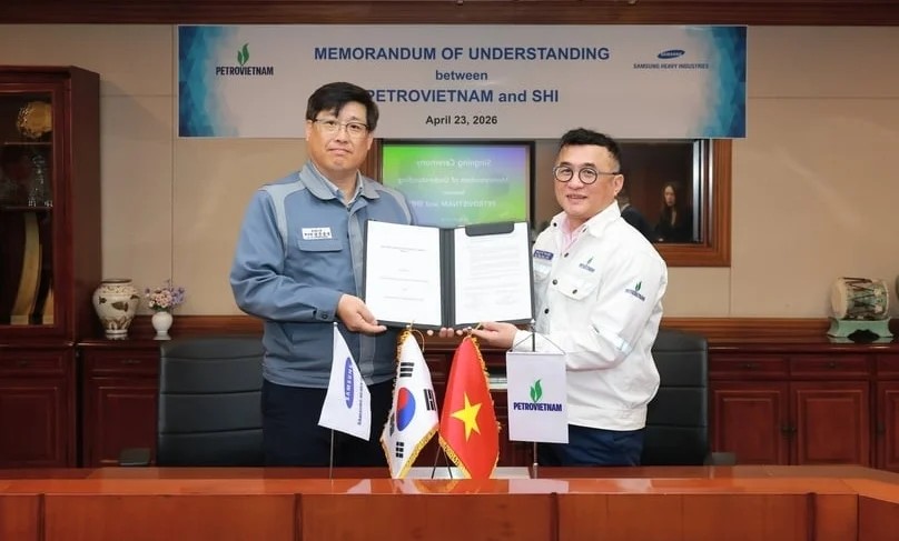 Petrovietnam, Samsung Heavy Industries sign cooperation deal
