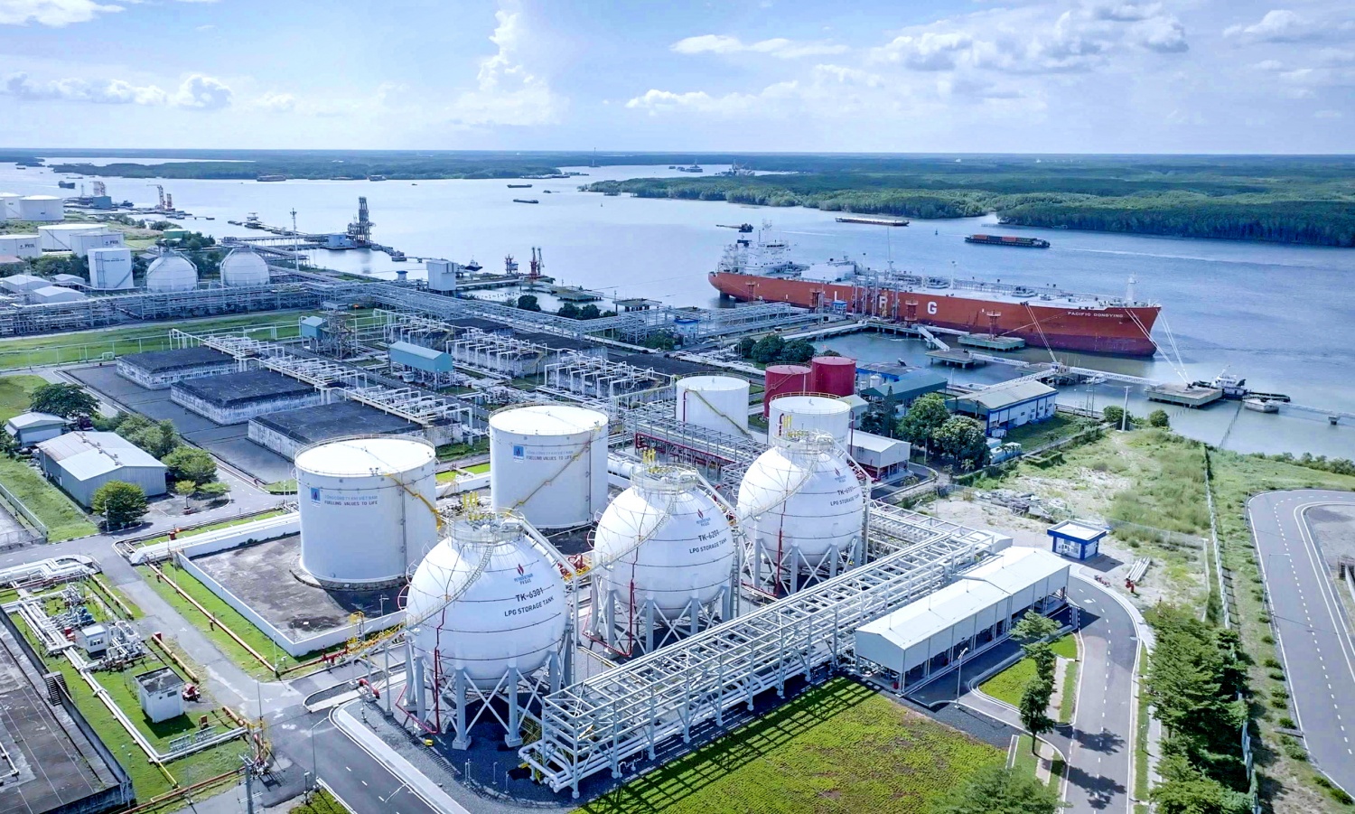 Kho cảng LNG Thị Vải