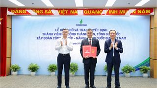 Công bố và trao quyết định Thành viên HĐTV, Tổng Giám đốc Tập đoàn Công nghiệp - Năng lượng Quốc gia Việt Nam