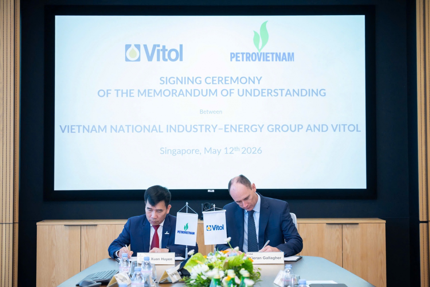 Petrovietnam and Vitol Asia Pte. Ltd. (Vitol)  sign Memorandum of Understanding on cooperation