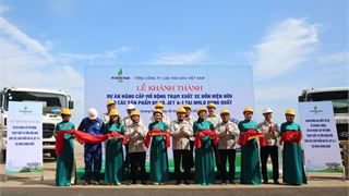NMLD Dung Quất tăng 45% năng lực xuất sản phẩm bằng đường bộ
