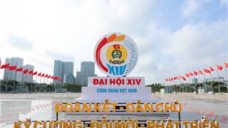 [Chùm ảnh] Công tác chuẩn bị cho Đại hội Công đoàn Việt Nam lần thứ XIV đã sẵn sàng