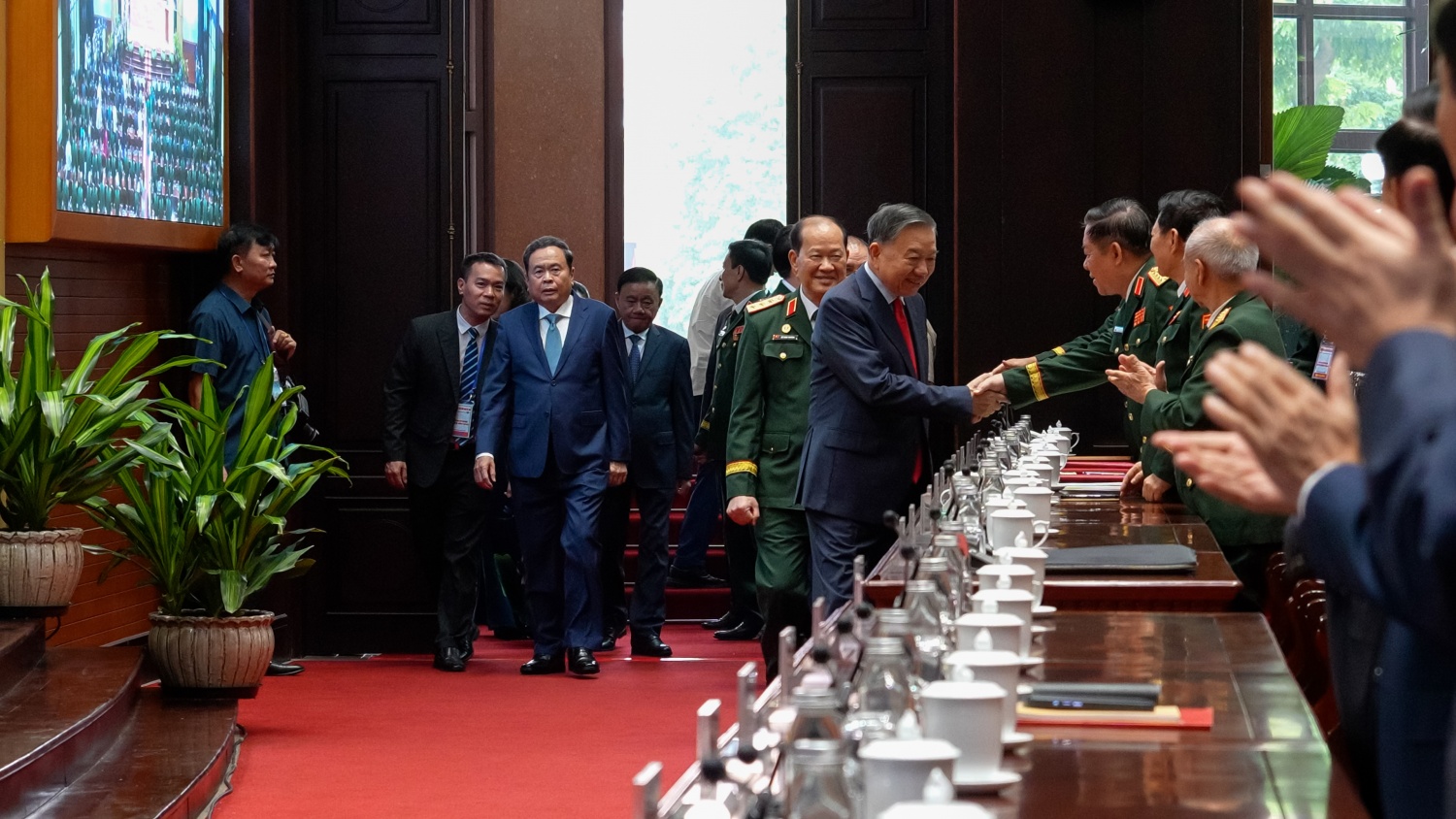 Tổng Bí thư, Chủ tịch nước Tô Lâm tham dự Đại hội.