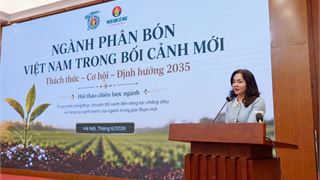 Phân bón Cà Mau nâng tầm vai trò trong chuỗi giá trị an ninh lương thực quốc gia