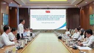 Petrovietnam làm việc với Đoàn khảo sát về tình hình triển khai Nghị quyết số 57-NQ/TW và Kế hoạch số 01-KH/BCĐTW