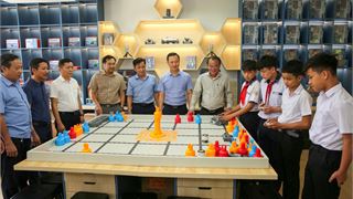 BSR lan tỏa nghĩa tình đến miền Tây Quảng Ngãi, khánh thành 2 phòng STEM tại địa phương