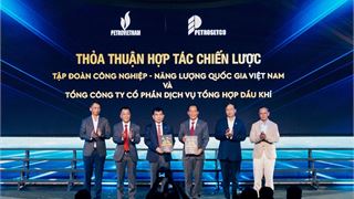 Petrovietnam và PETROSETCO tăng cường liên kết chuỗi dịch vụ năng lượng