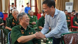 Petrovietnam tri ân các thương binh đang điều dưỡng tại Ninh Bình