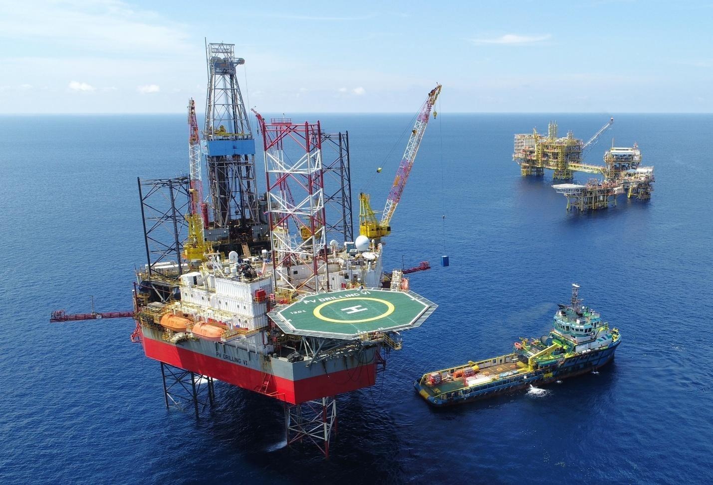 Giàn khoan PV DRILLING VI tại thị trường Malaysia.