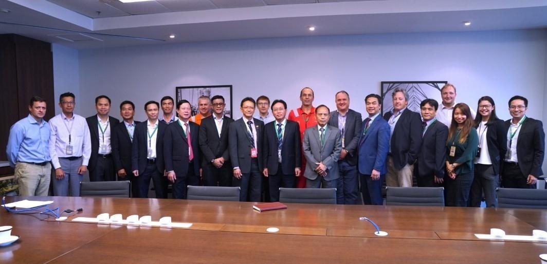 Năm 2019, PV Drilling ký hợp đồng dài hạn cung cấp giàn khoan TAD - PV DRILLING V cho Brunei Shell Petroleum (BSP).